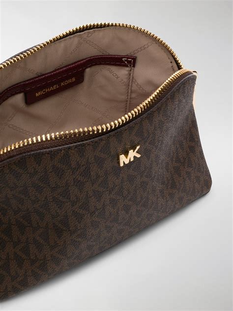 toiletry bag michael kors men|Michael Kors makeup pouch.